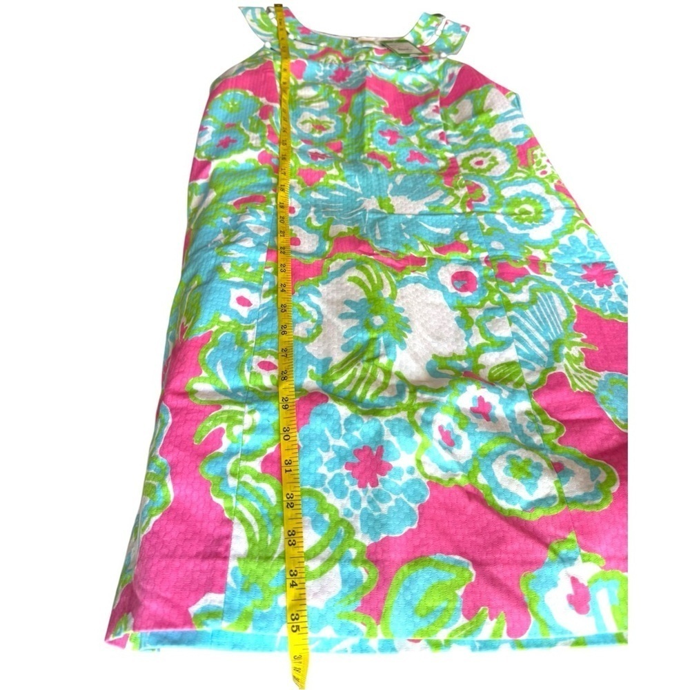 New ▶️ Lilly Pulitzer ◀️ Lindy PB Pink A Delicacy Beaded Neck Shift Size 12 - Picture 11 of 12